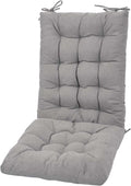 Comfort Boost: POMIU Rocking Chair Cushion Set (Light Grey)