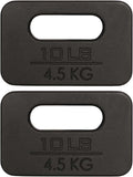 Yes4All Ruck Weight Plate with Wide Grip - Compact Rucking Plates
