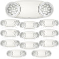 FREELICHT Emergency Lights 12 Pack - Commercial Two-Head LED Backup