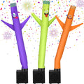 Mini Inflatable Tube Man 3-Pack Desktop Dancers - Funny Gag Gift