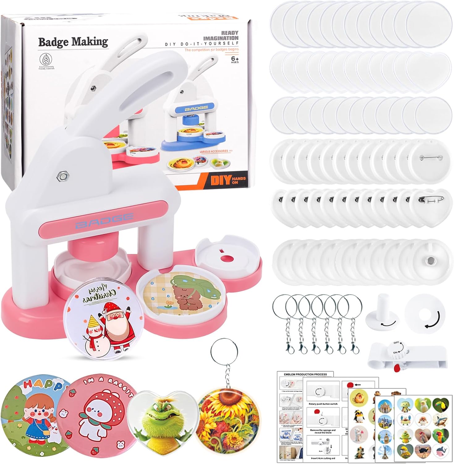 DIY Pin Button Maker for Kids - Fun Arts & Crafts Project