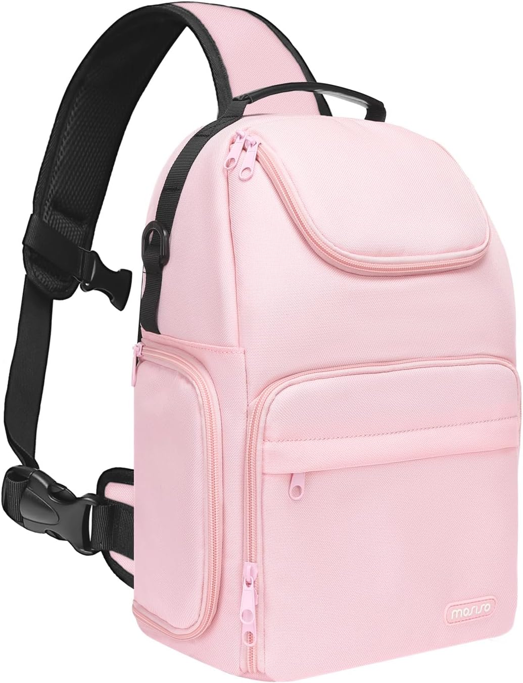 Pink Camera Sling Bag for Photographers - Organized & Stylish!