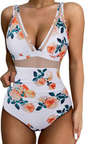 SUUKSESS Women Sexy Mesh Tummy Control Swimsuit (Style 5DQL)