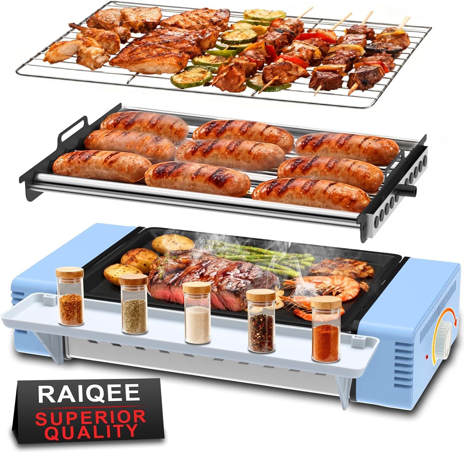 Electric Hot Dog Roller Machine for Home BBQ and Game Night