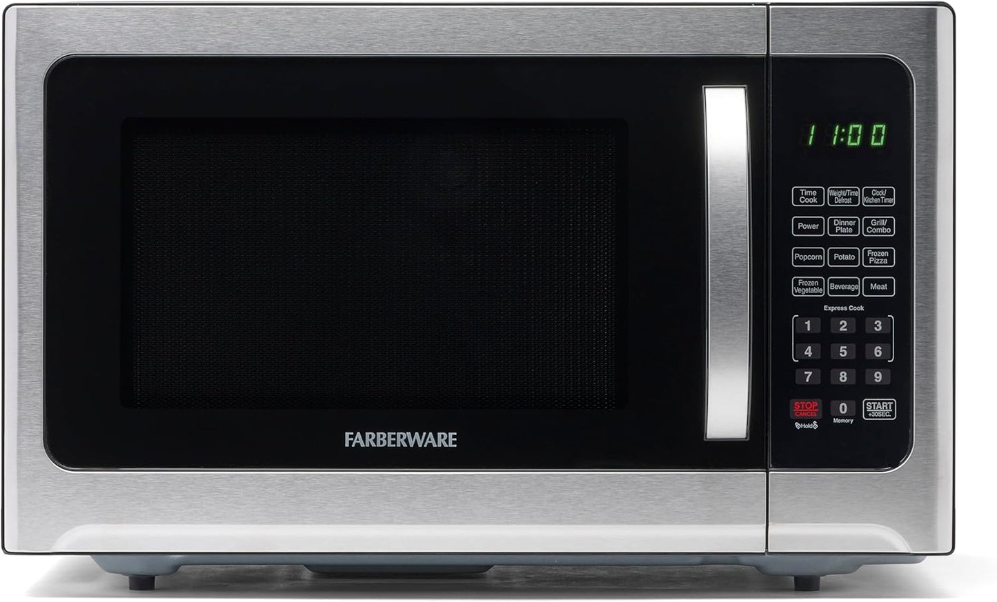 Farberware Microwave Oven, 1000W Power & Child Lock