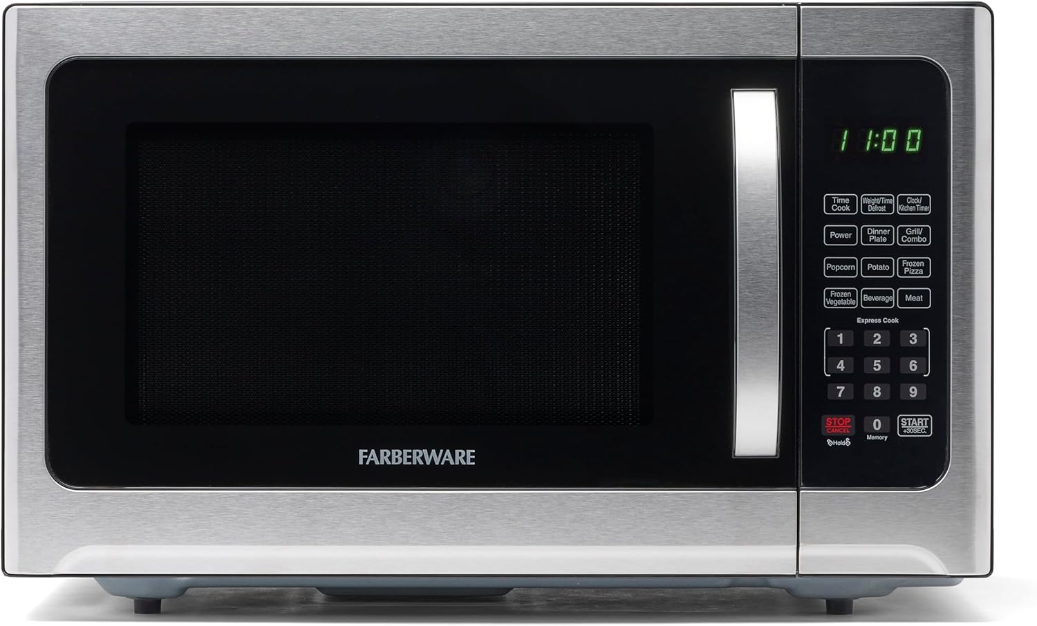 Farberware Microwave Oven, 1000W Power & Child Lock