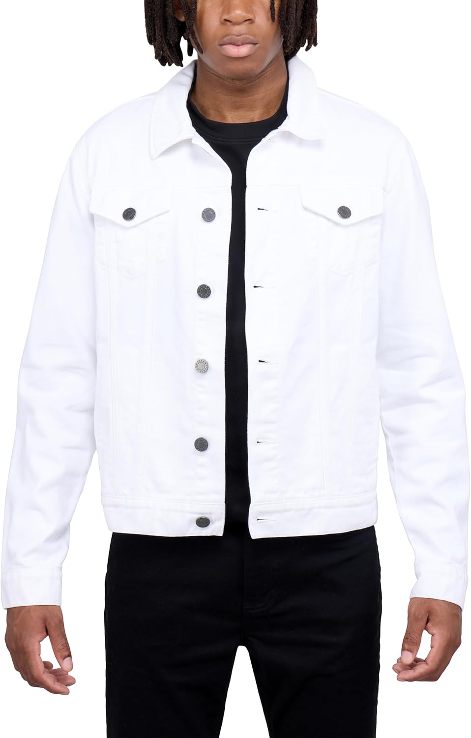 X RAY Mens Denim Jacket for Casual Trucker Biker Style