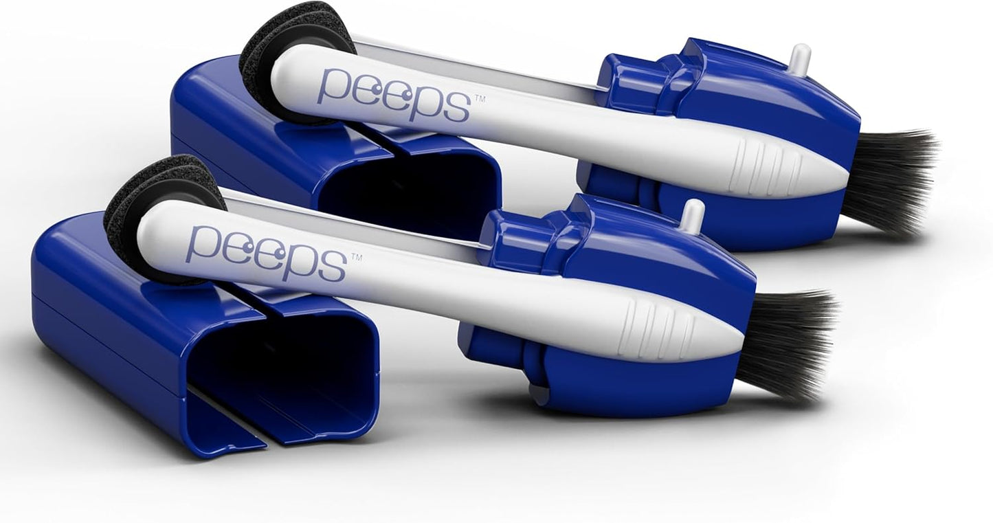 Peeps Glasses Cleaner - Perfectly Clean Lenses Anywhere You Go