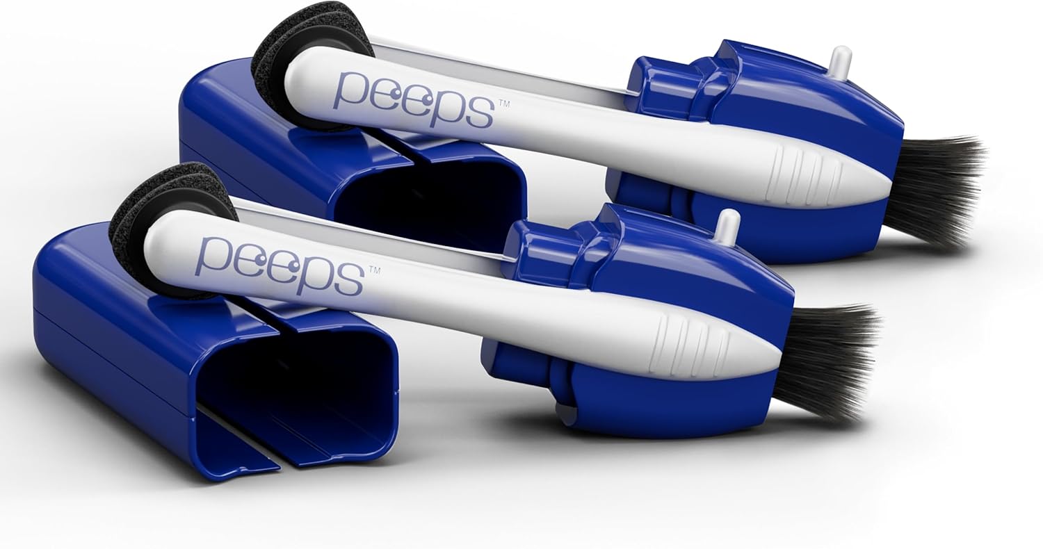 Peeps Glasses Cleaner - Perfectly Clean Lenses Anywhere You Go