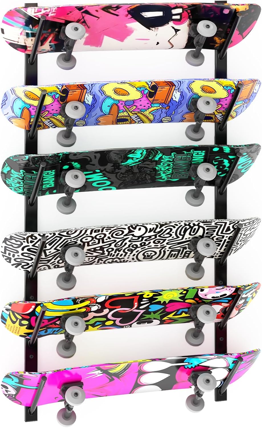 KOPKIO Skateboard Wall Mount: Organize, Display, Store!