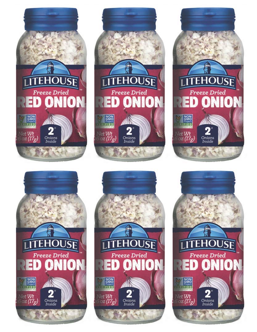 Litehouse Freeze Dried Red Onion - Fresh Flavor Anytime