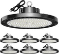 UFO LED High Bay Lights 5000K 200W 30000LM 6 Pack - Bright Worksite