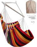 Miztli Hammock Chair with Waterproof Cover - Supports 500 lbs