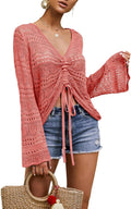 Trendy Crochet Beach Cover Up for Women by FERBIA for Summer Style