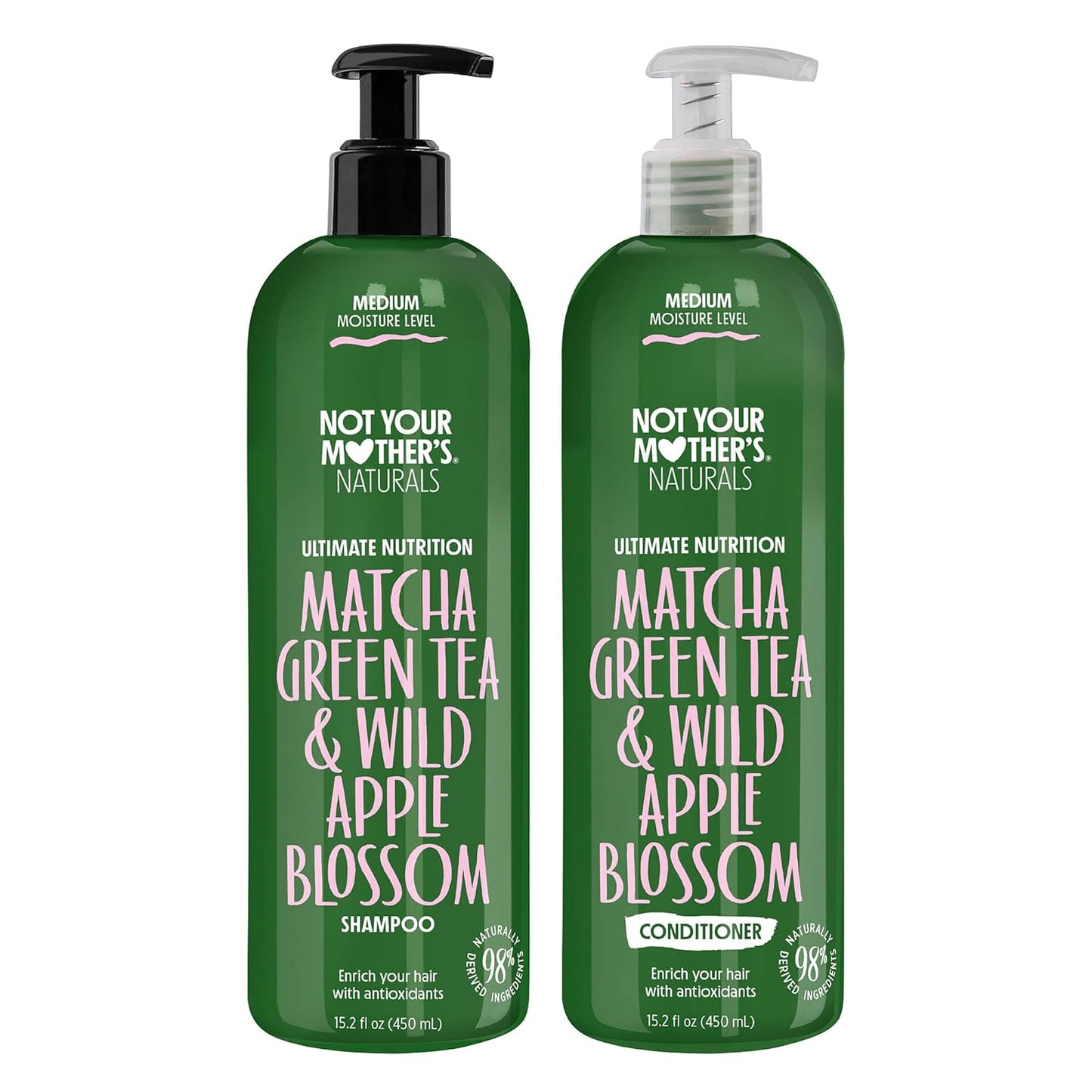 Sulfate-Free Matcha Green Tea Shampoo & Conditioner Set