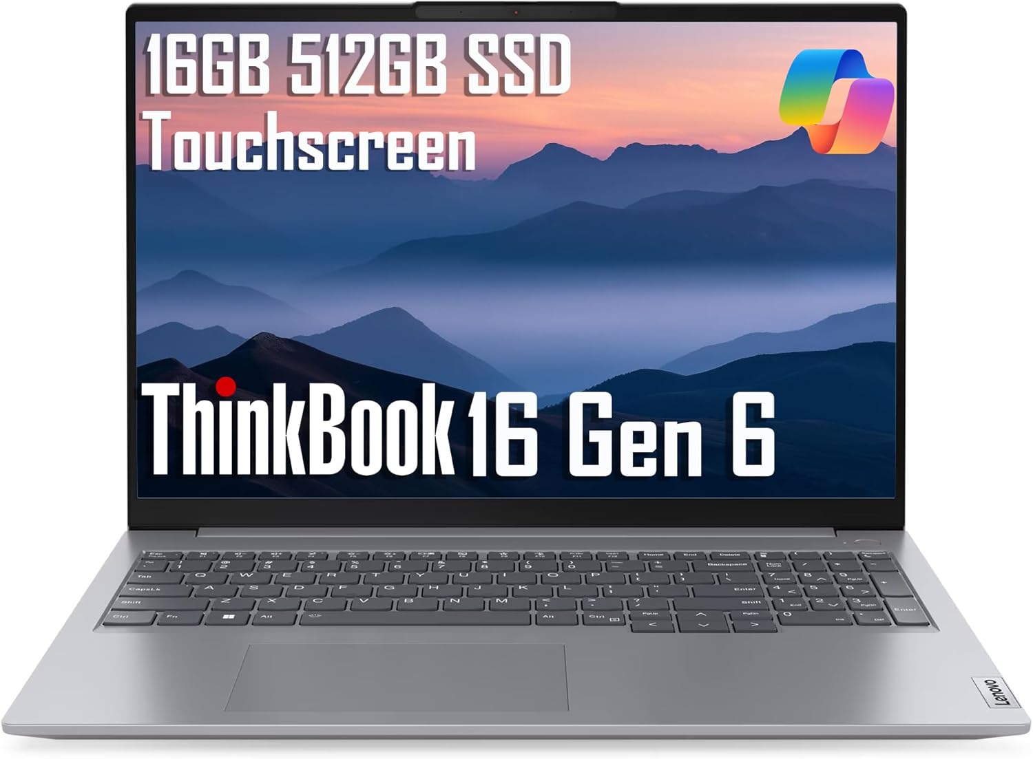Lenovo ThinkBook 16 Gen 6 Business Laptop with Touchscreen