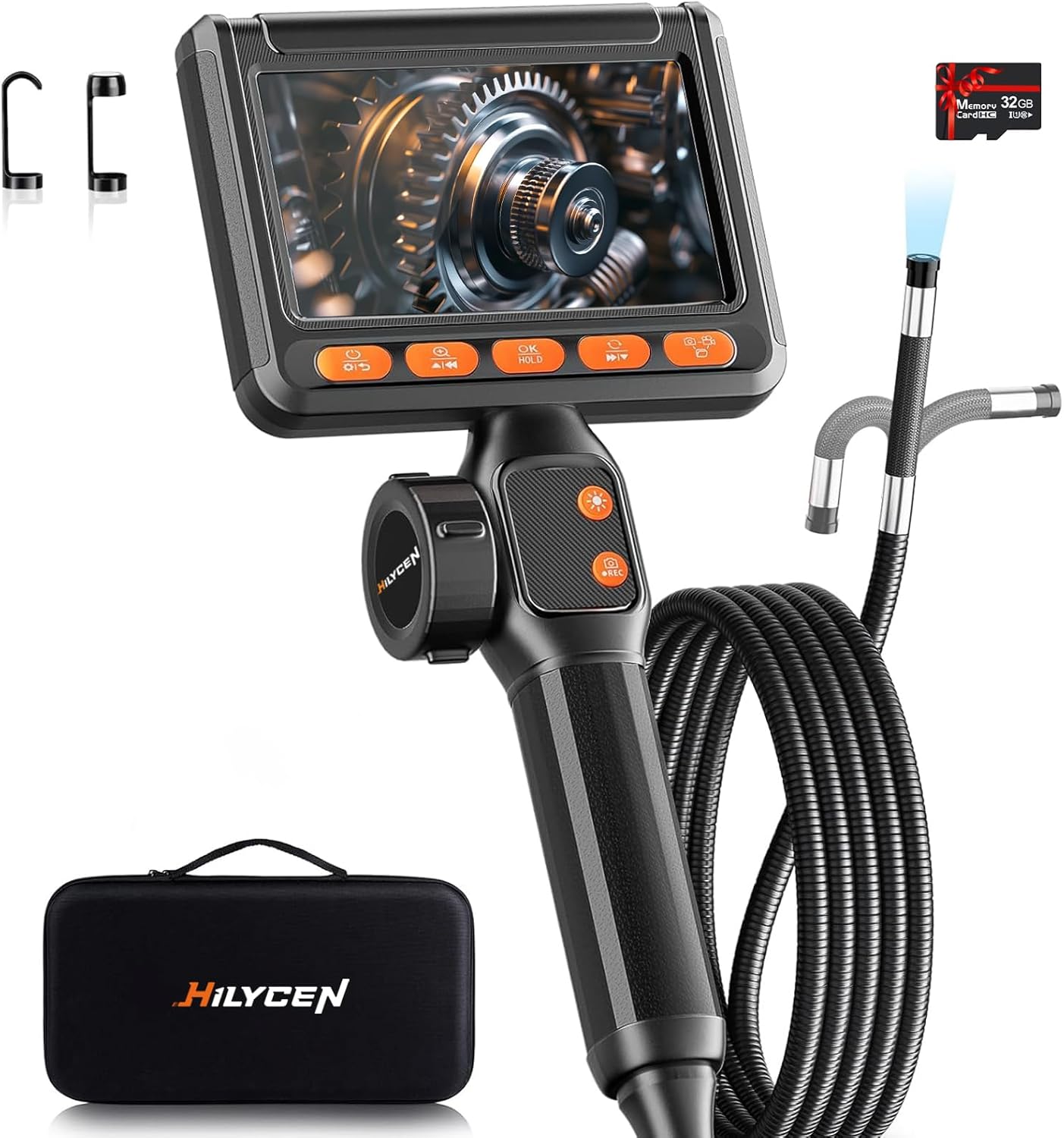 Two-Way Articulating Endoscope Camera for Detailed Inspections