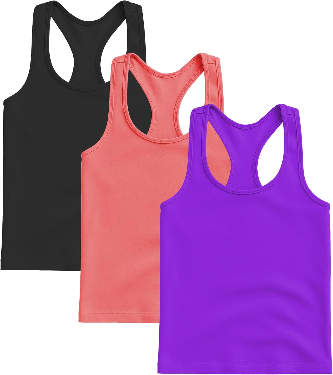 Kurve Premium Girls Seamless Supersoft Racerback Tank Top