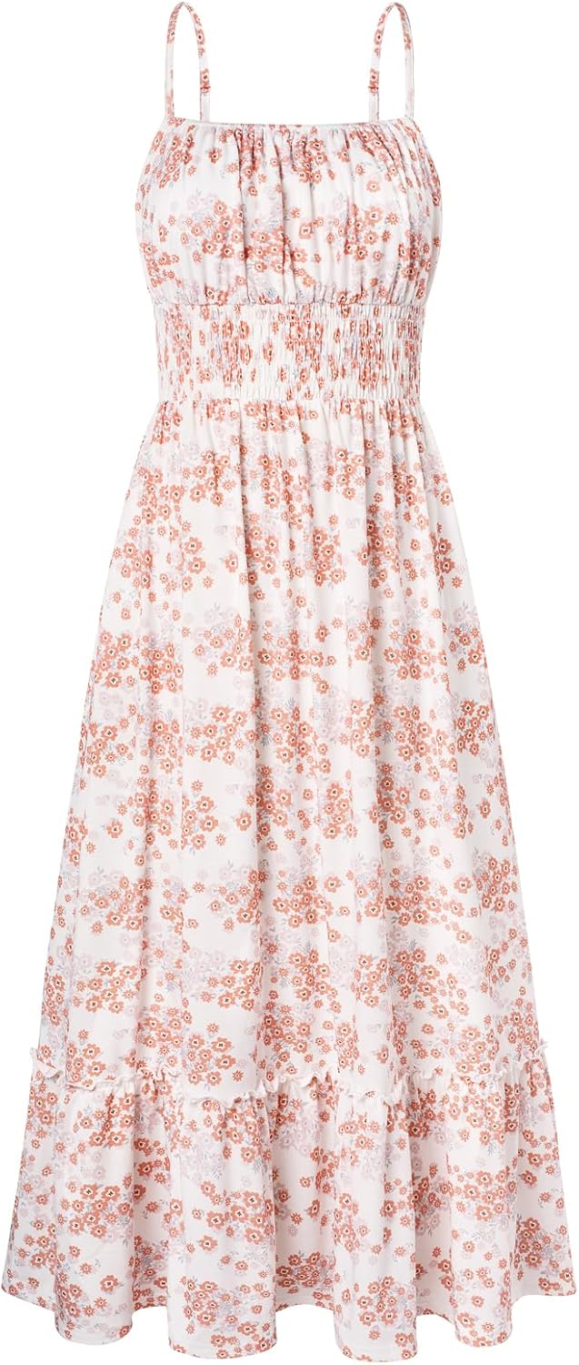GRACE KARIN Summer Maxi Dress with Pockets for Women