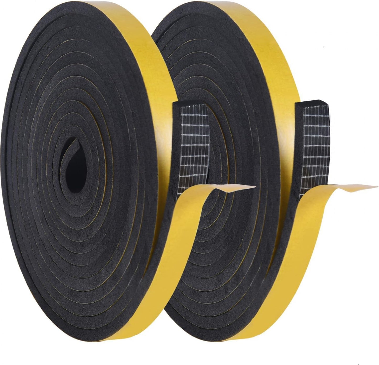 YoleShy 26ft Weather Stripping Foam Tape Set - Insulate & Seal