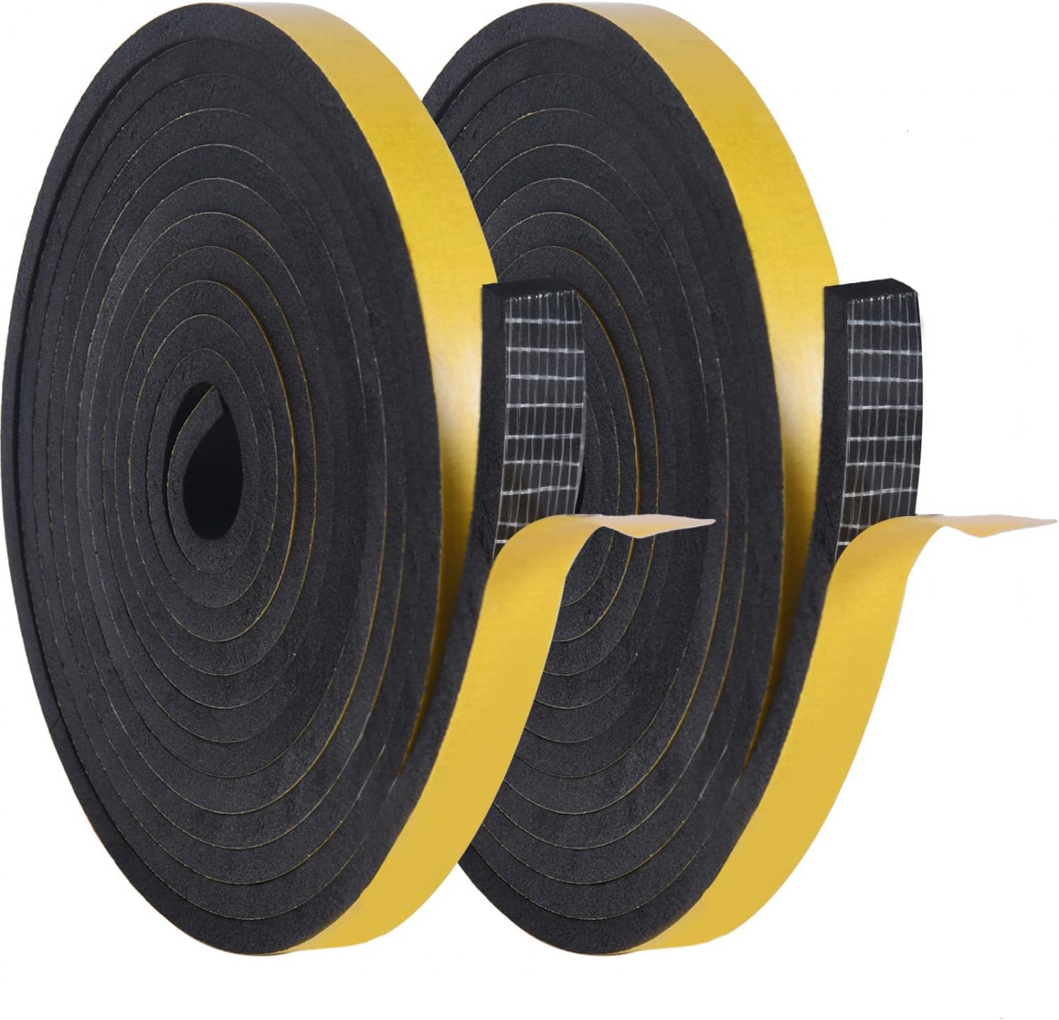 YoleShy 26ft Weather Stripping Foam Tape Set - Insulate & Seal