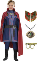 CICOCI Kids Unique Cosplay Jumpsuit Cape Costume Set for Fun Play