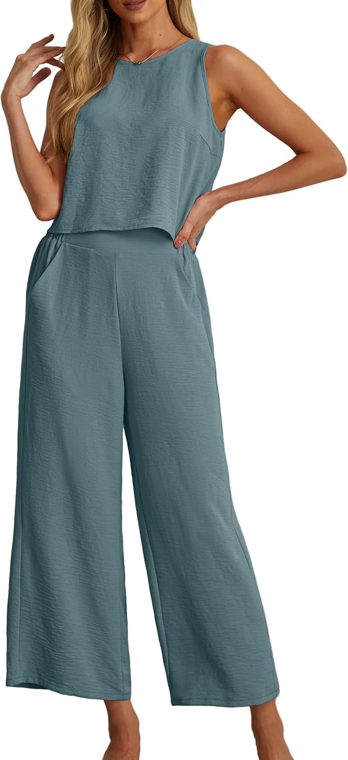IWOLLENCE Women's Summer 2 Piece Outfit Set for Vibrant Style
