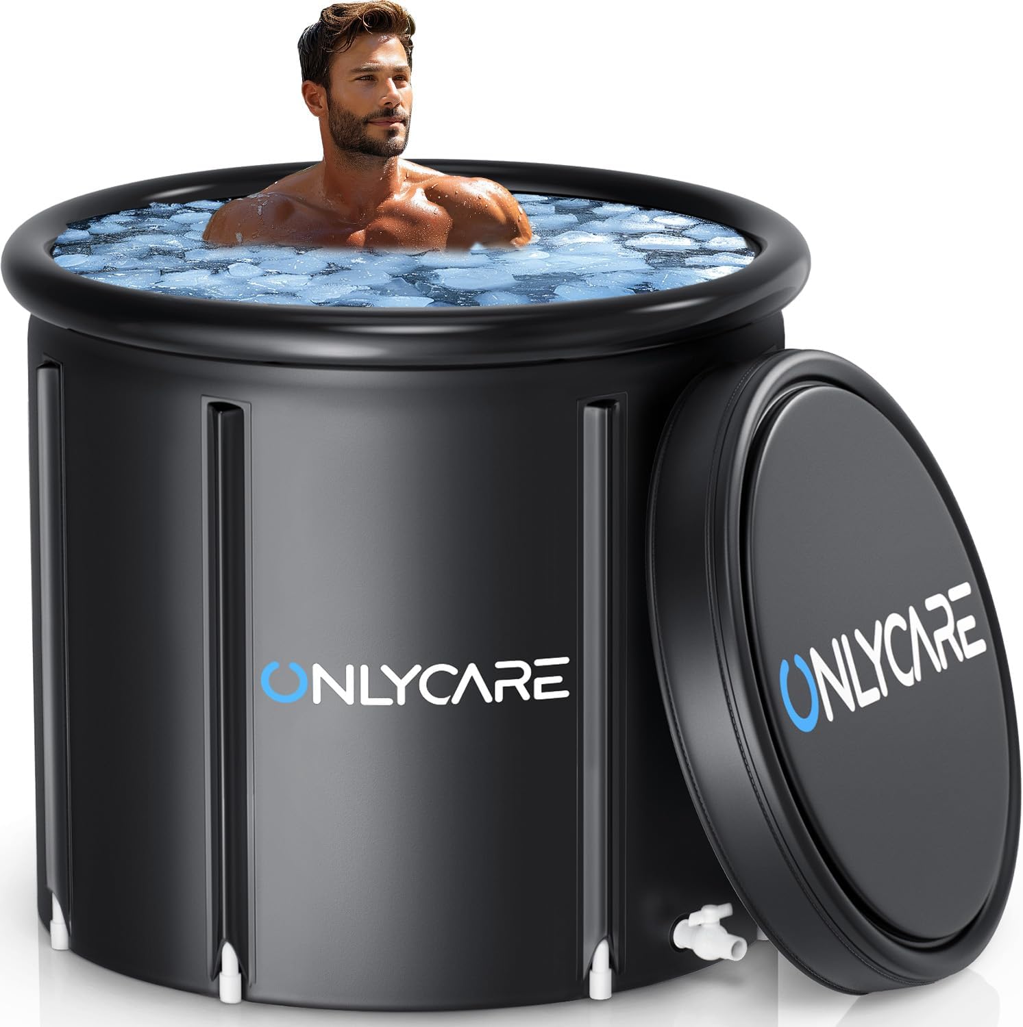 ONLYCARE XXL Ice Bath Tub for Athletes - Ultimate Recovery Tool