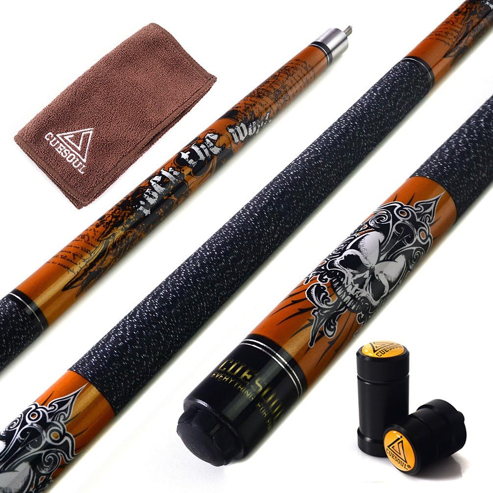 CUESOUL 58 inch Pool Cue Stick Kit for Ultimate Game Play