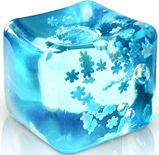 Snowflake Stress Ball for Calm & Chill