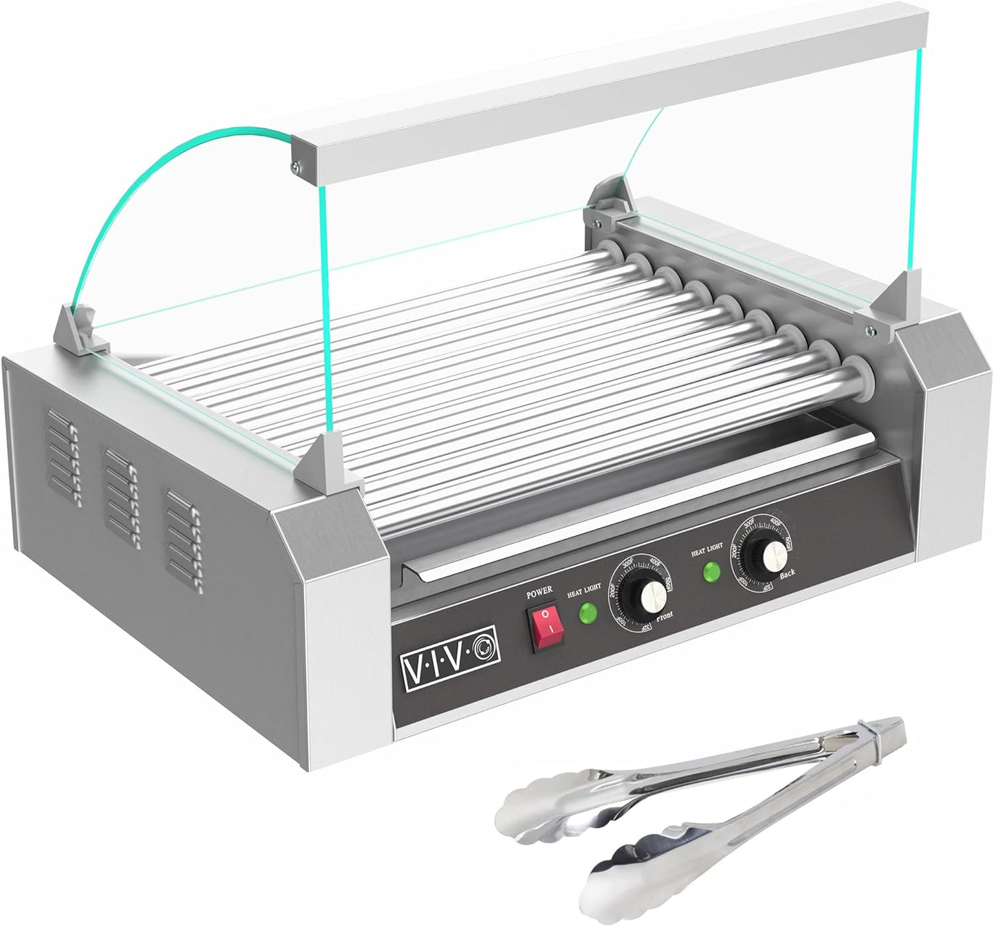 VIVO Electric Hot Dog Roller Grill Warmer for 24 Hot Dogs