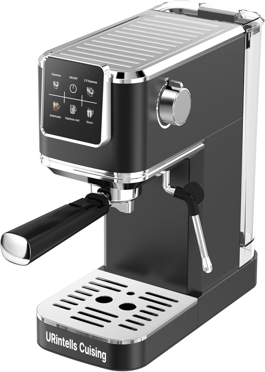 20 Bar Espresso Machine: Touch Screen, Milk Frother, Fast Heat Up - URintells Cuising
