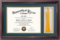 Cherry Wood Diploma Frame with Tassel Holder for Graduation Display