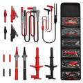 15 Pcs Multimeter Test Leads Kit with Alligator Clips - Professional