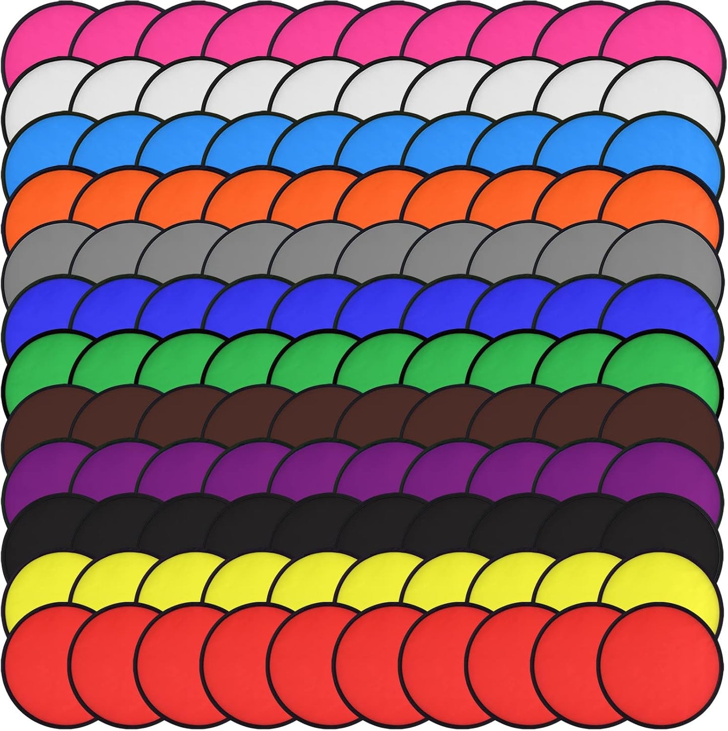Mototo 180pc Foldable Flying Disc Set - Ultimate Kids Fun!