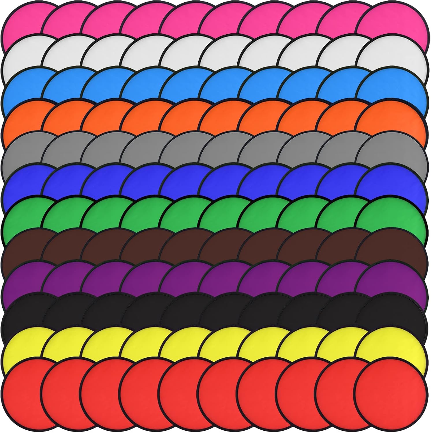 Mototo 180pc Foldable Flying Disc Set - Ultimate Kids Fun!