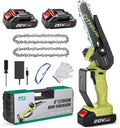 Mini Chainsaw Crodless 6-Inch Mini Chainsaw - Portable Yard Cutter