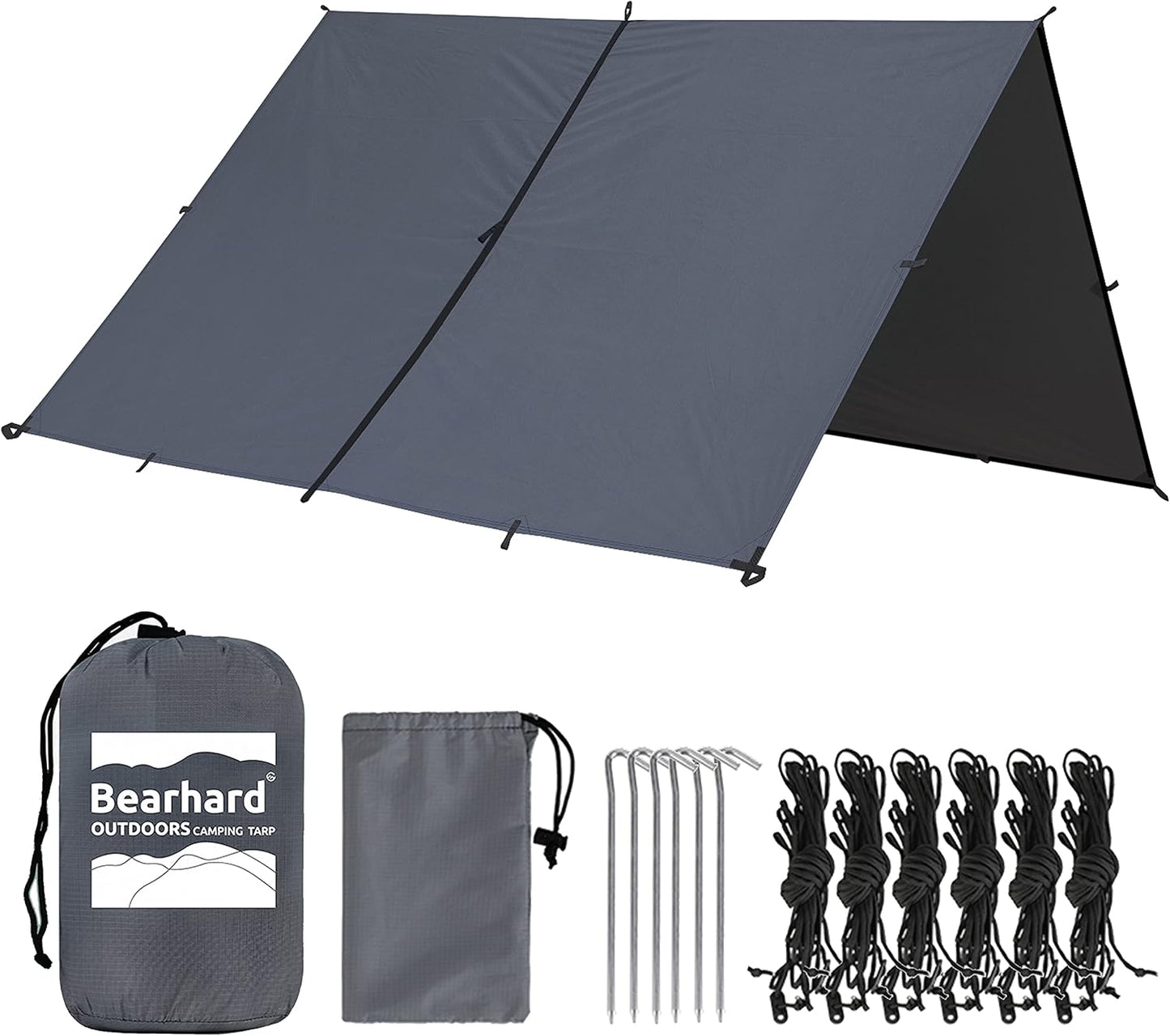 Bearhard Waterproof Camping Tarp for Outdoor Adventures