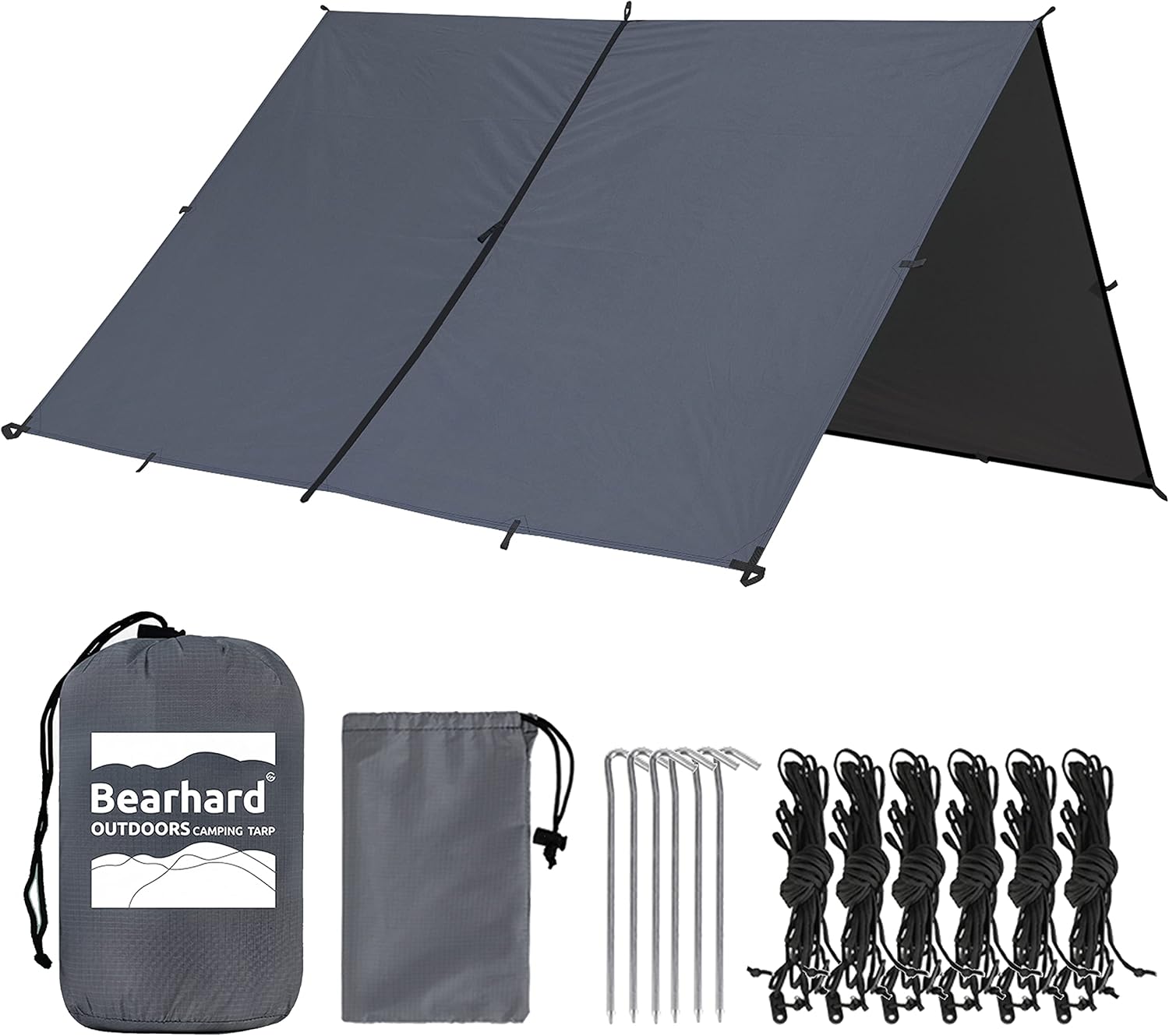 Bearhard Waterproof Camping Tarp for Outdoor Adventures