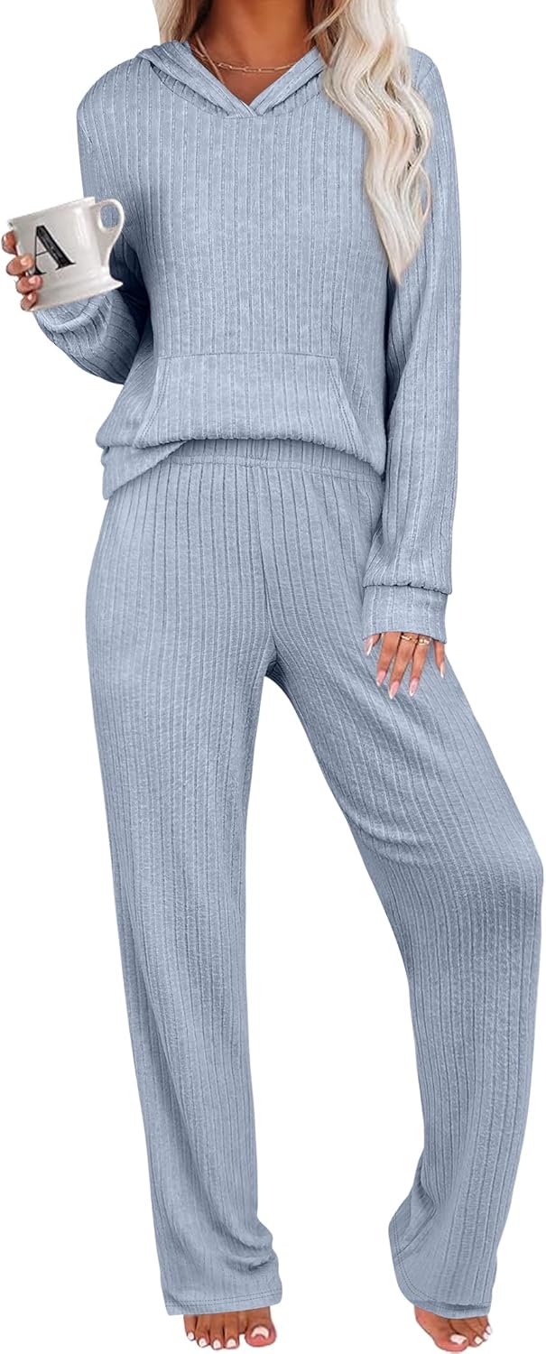 ANRABESS Women's 2 Piece Lounge Pajama Sets for Comfort