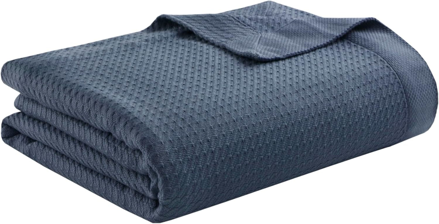 Madison Park 100% Egyptian Cotton Lightweight Summer Blanket