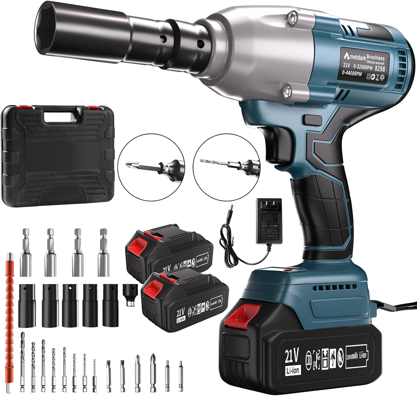 Cordless Impact Wrench with 850 Nm Power for All Tasks