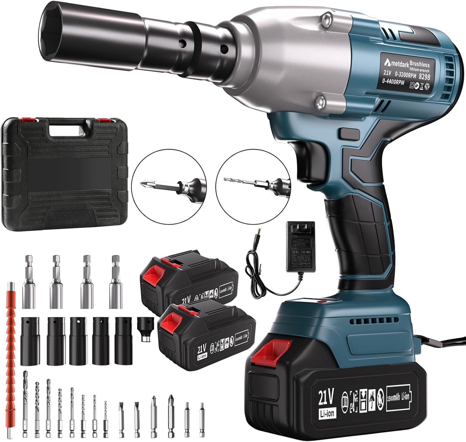 Cordless Impact Wrench with 850 Nm Power for All Tasks