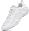 White Cheer Shoes for Youth Girls - Lightweight Athletic Dance