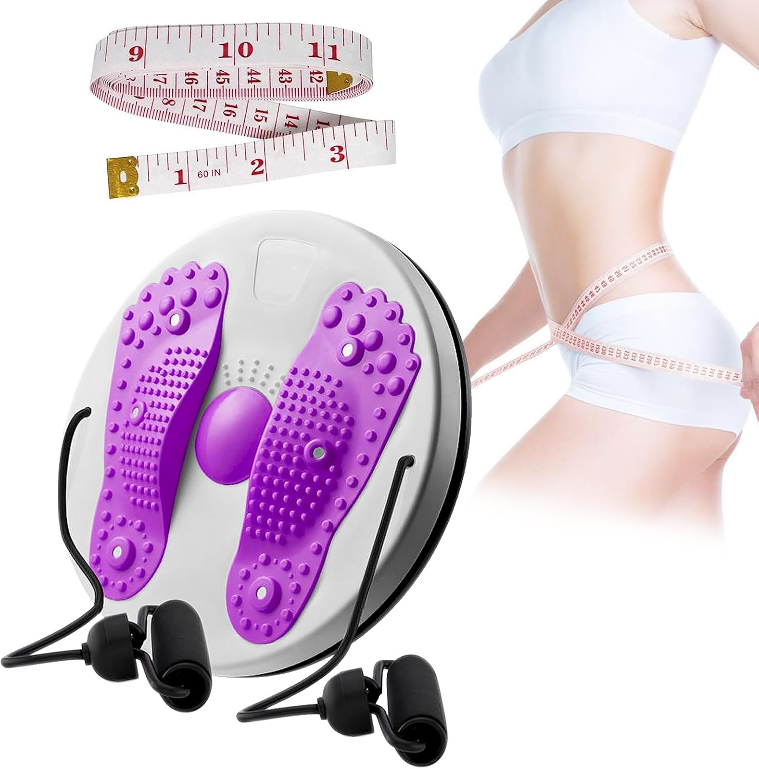 TourKing Adjustable Waist Twister + Measure Tape Set