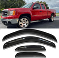 Window Visors Rain Guards for Chevrolet Silverado 1500 and GMC Sierra