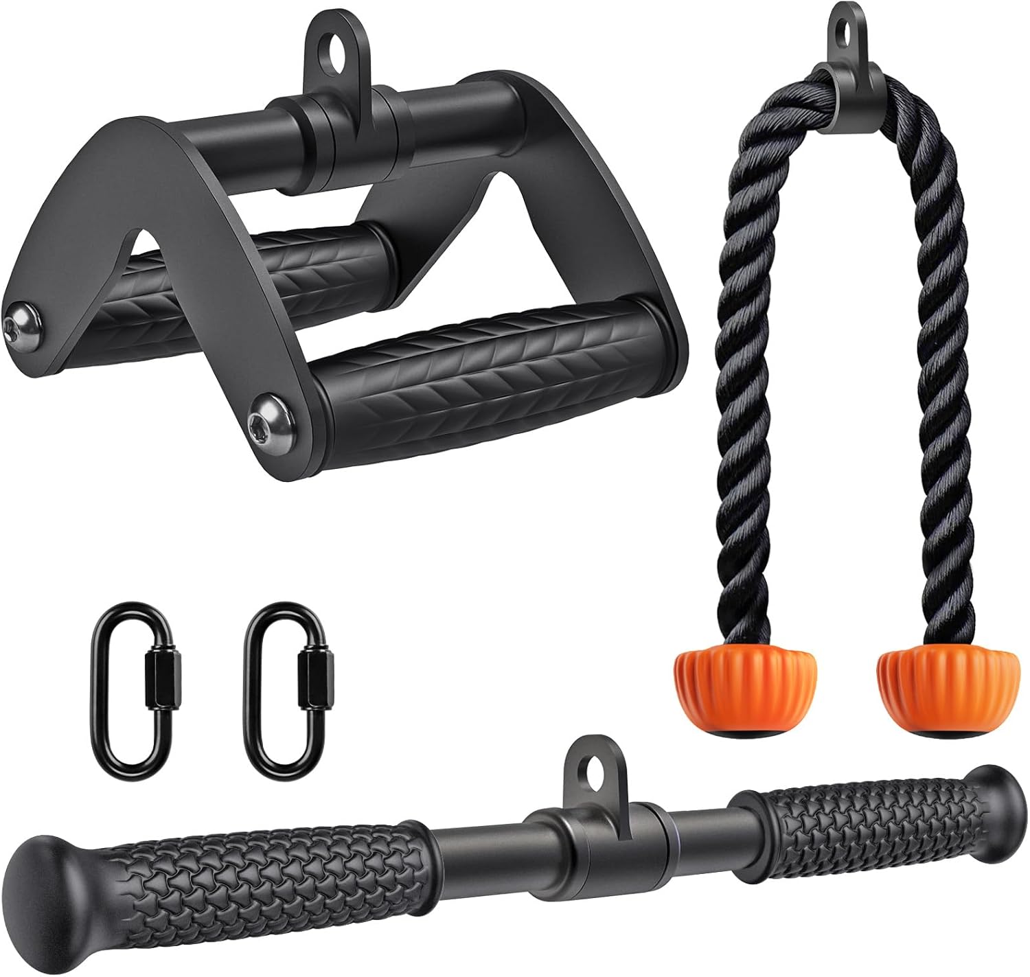 SELEWARE Triceps LAT Pulldown Attachments for Home Gym Use