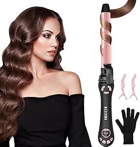 Automatic Rotating Curling Iron for Effortless Beach Waves