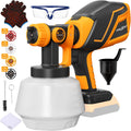 Cordless Paint Sprayer for Dw 20V MAX Battery - Portable 1200ML