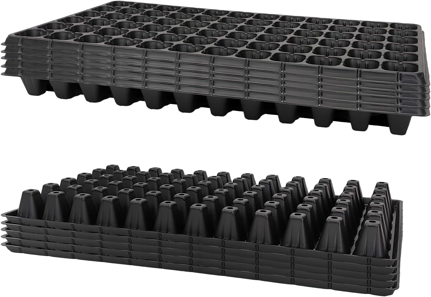 Durable 72 Cell Seed Trays for Optimal Plant Growth and Germination